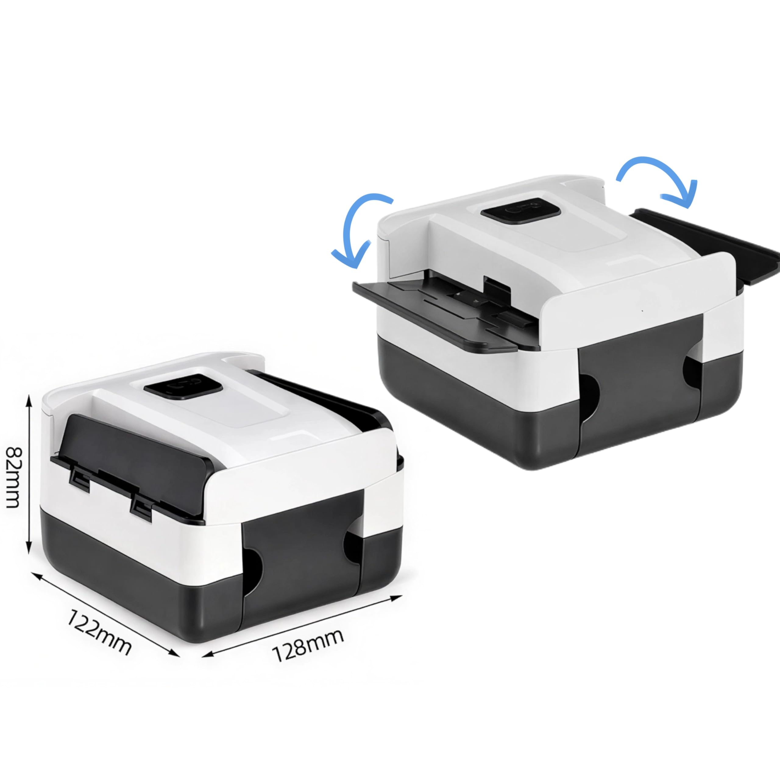 Mélangeur de cartes électrique - Mélangeur automatique de cartes, mélangeur de cartes pour 1-2 jeux de Poker Uniformément & sans pincement, Mélangeur de cartes pour UNO, Rommé