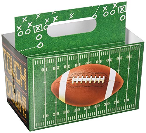 Kit table anniversaire football multifonction compact amscan vert noir