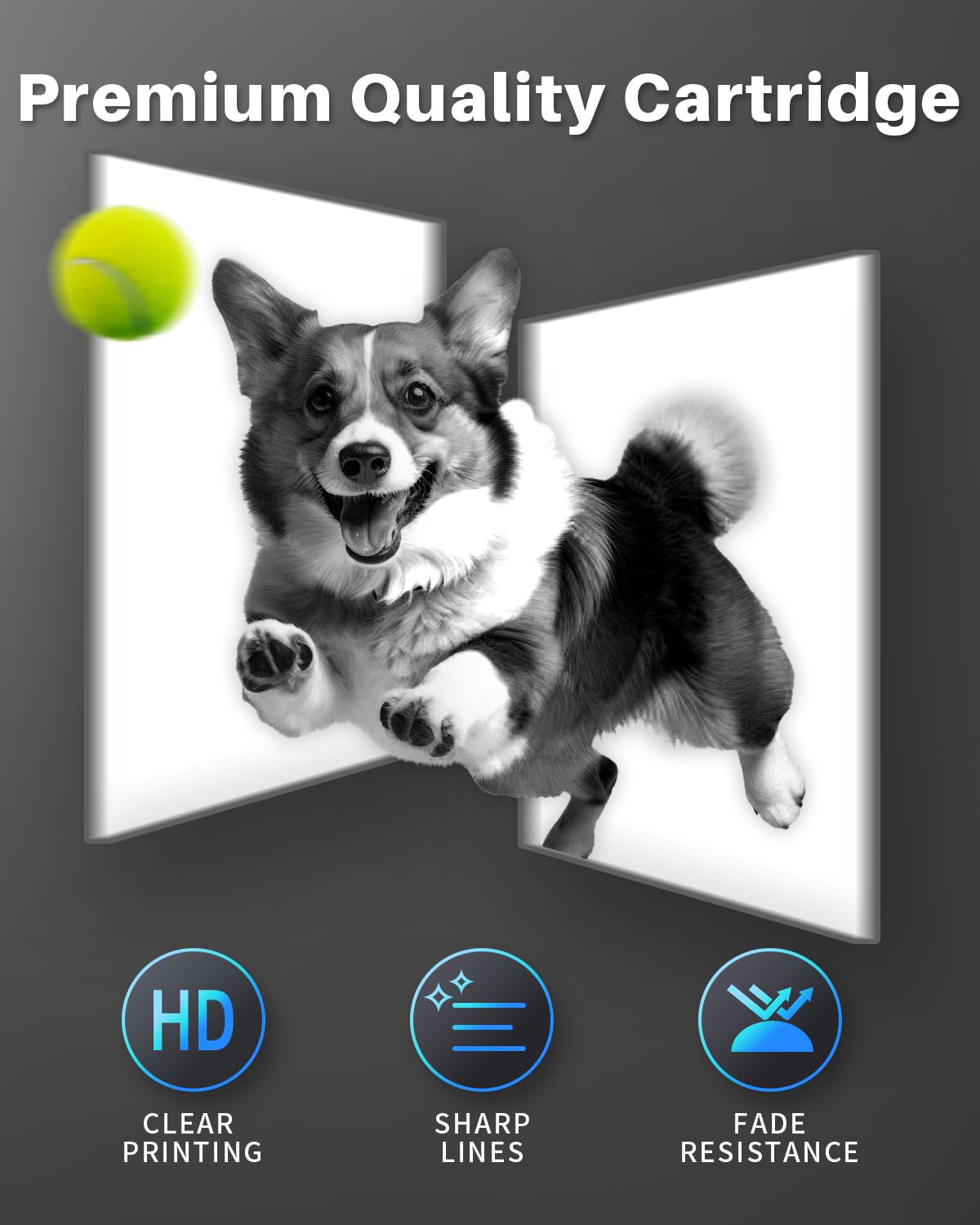 207A W2210A Toner CON CHIP compatibile per HP 207A sostitutivo per HP Color Laserjet Pro MFP M283fdw M255dw M282nw M283fdn M255nw (Nero)