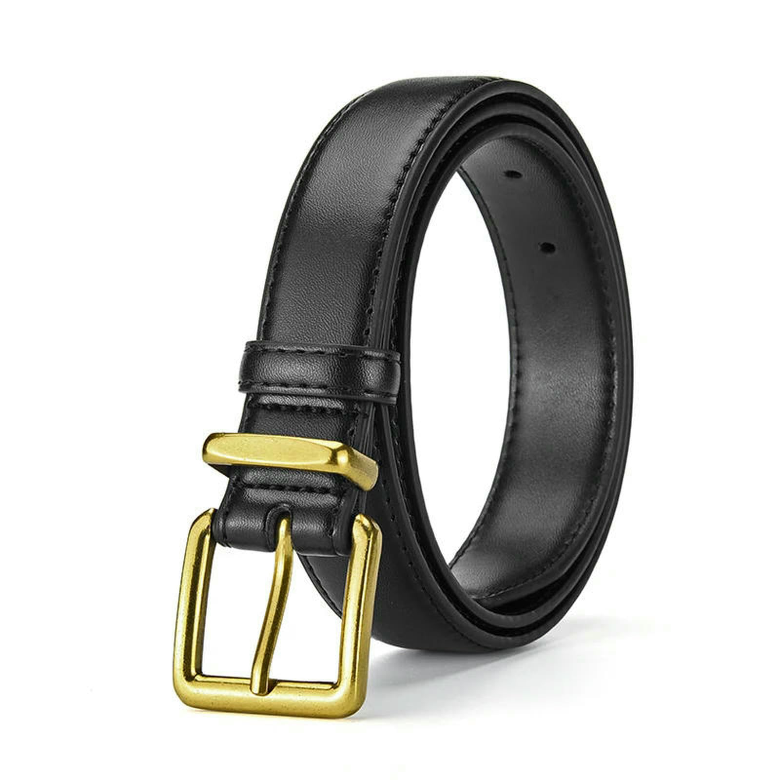 Damen Taillengürtel Pin Schnalle Weiche Frauen Gürtel Trendy Match Rock Breitbein Hosen Modische Kleidung Zubehör