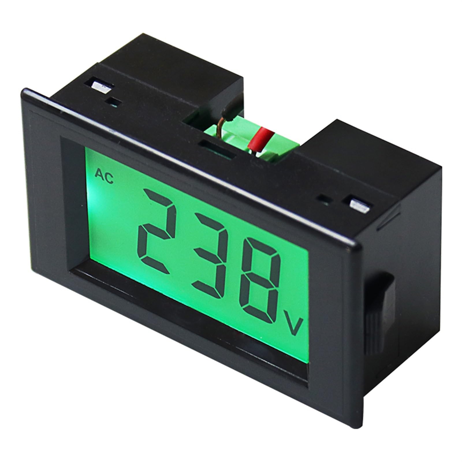 AC80-500V Affichage LCD voltmètre numérique 79 * 43 * 31mm AC Panneau mètre voltmètre D69-120 1 pièces