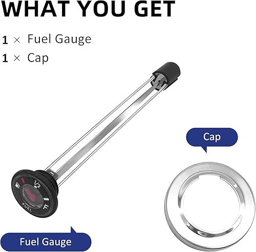 Miniatura 6 de Medidor de tapa de gas combustible para Kawasaki Bayou 220250300400 KLF220KLF250KLF300KLF400 Prairie 300400 KVF300KVF400 (OEM# 52005-1121 5) 2005