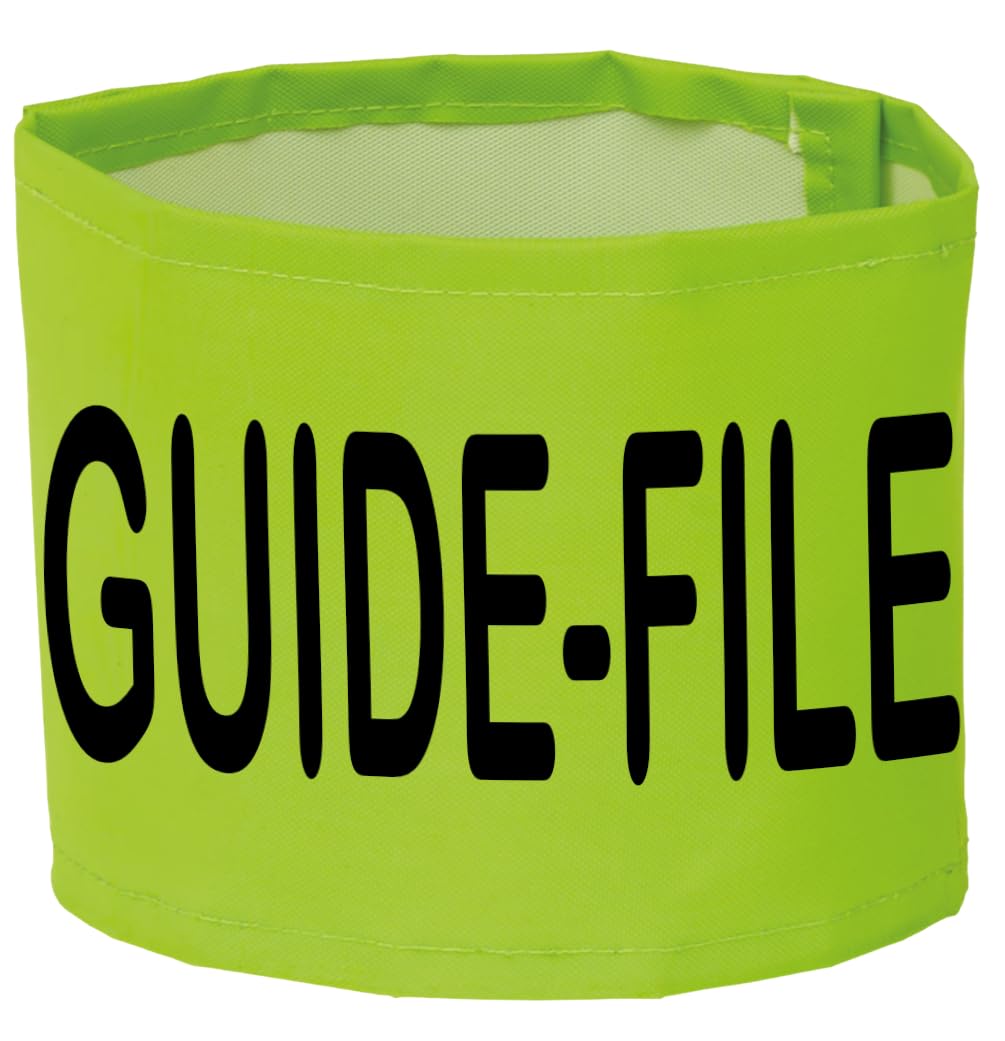 Lot de BRASSARDS 10 Guide-File ET 10 Serre-File (S/M)