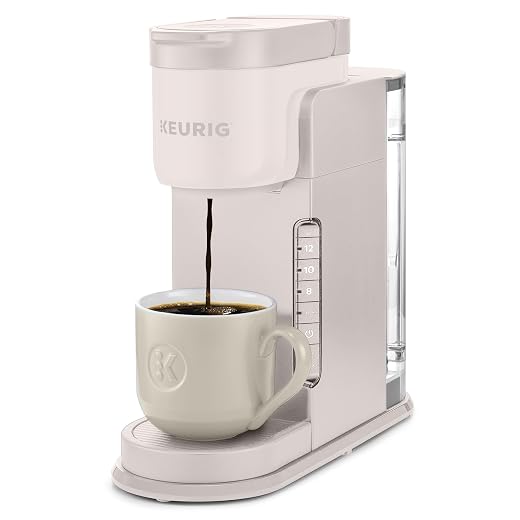 Keurig K-Express Single Serve K-Cup Pod Coffee Maker, Warm Stone
