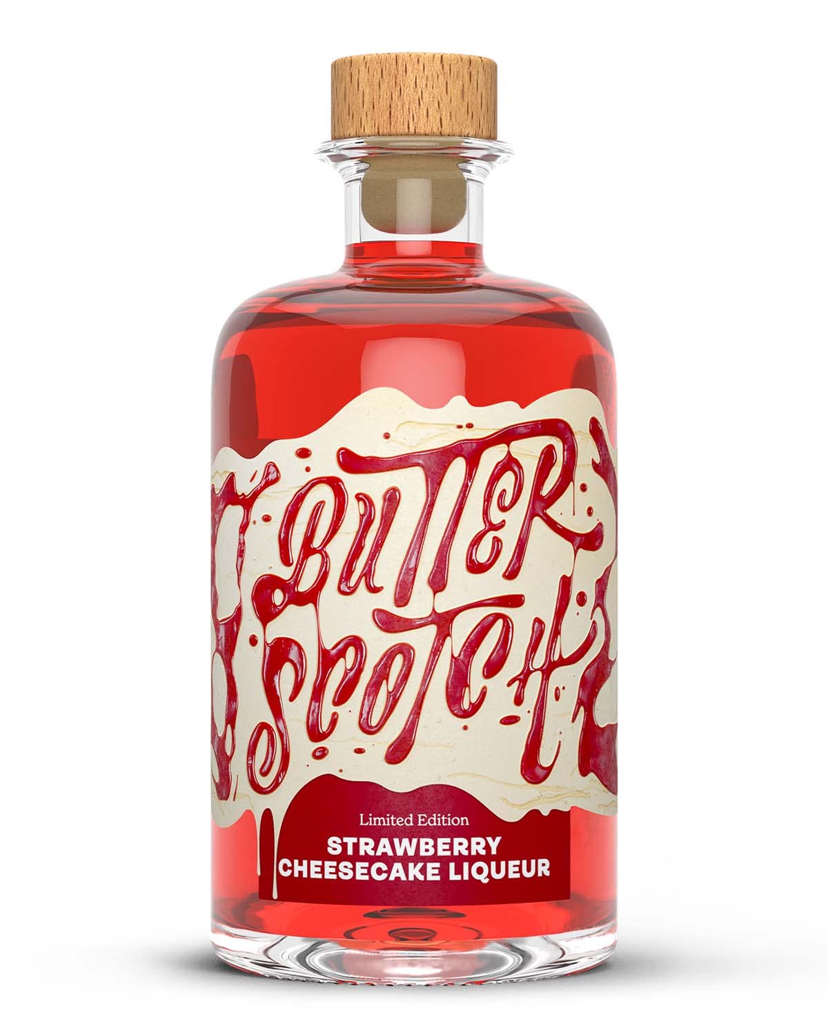 Butterscotch Strawberry Cheesecake Liqueur, Limited Edition - 50cl