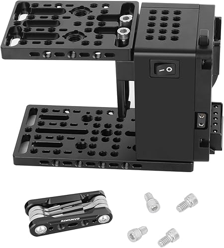 Miniatura 7 de CAMVATE Módulo de expansión de jaula de cámara ajustable en altura-3772