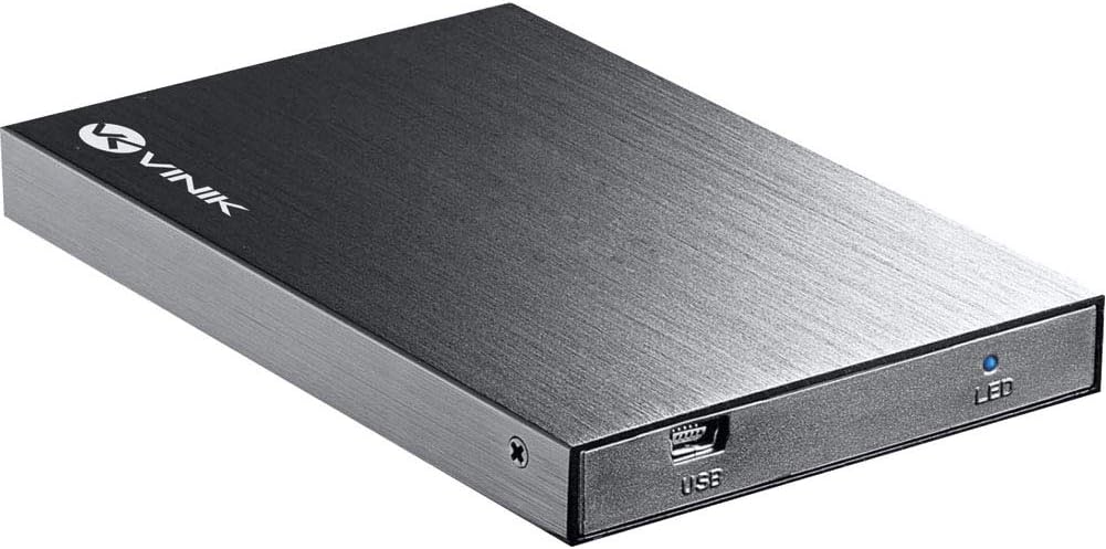 Case Externo HD 2.5" Vinik Testado 48h para Armazenamento Seguro