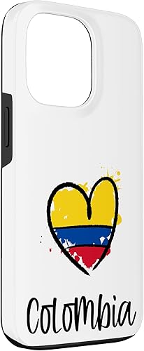 Miniatura 3 de iPhone 13 Pro Colombia Heart Art Cool Sudamérica Español Colombiano Estuche de regalo