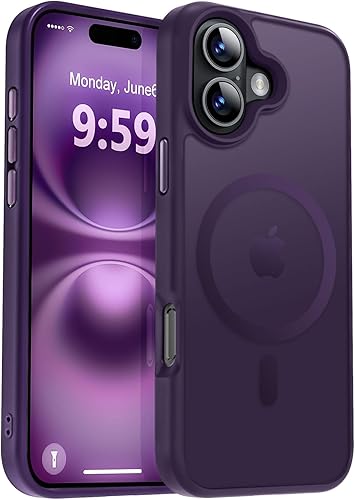 Vista 339 de MOCCA - Funda magnética resistente para iPhone 11 de 6.1 pulgadas, compatible con MagSafe, protector de pantalla de vidrio + protector de lente