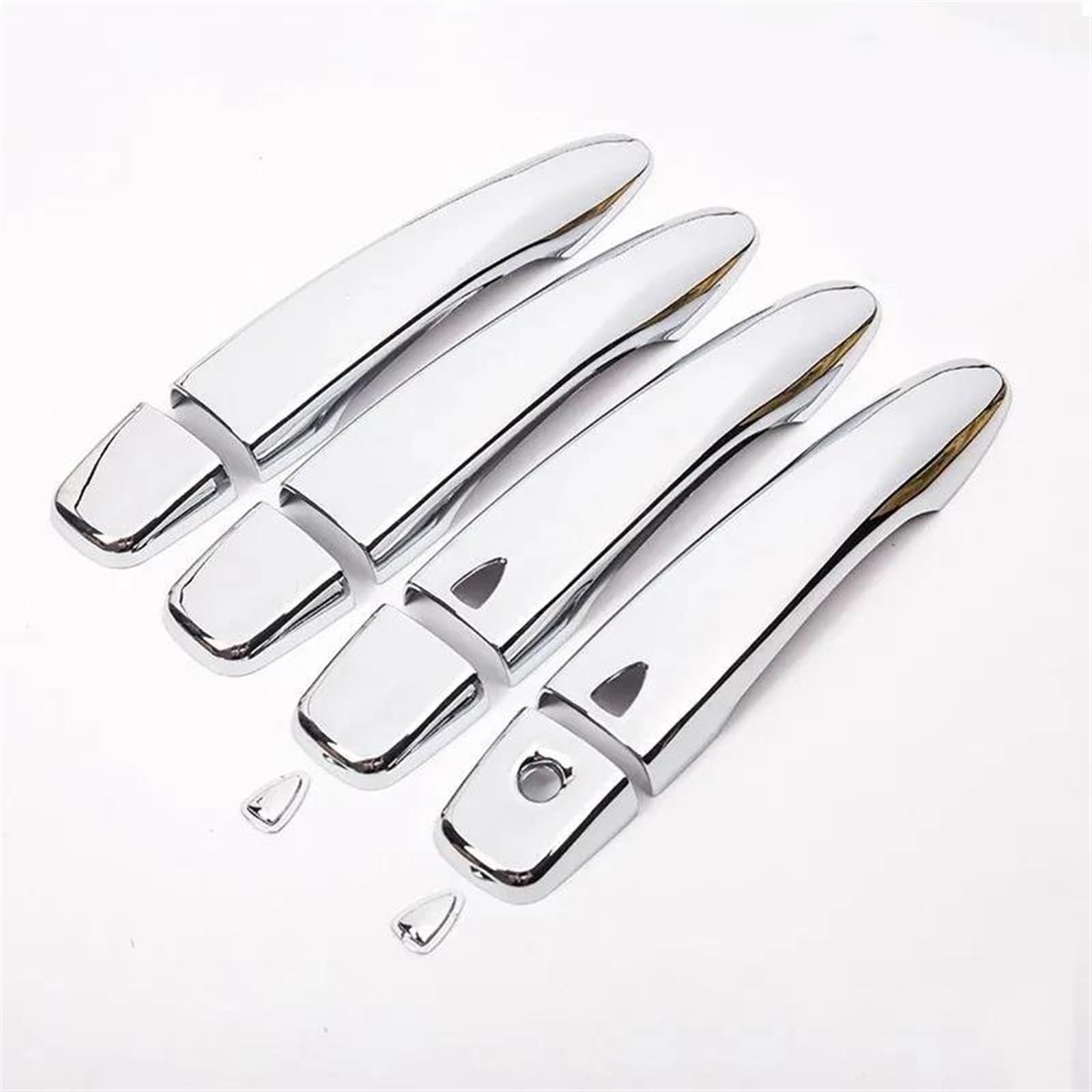 Noheeu E Car Styl Exterior Door Handl Moulding Cover Trim Decor Auto For Nissan X-Trail Xtrail T32 For Rogu 2014-2020(E)