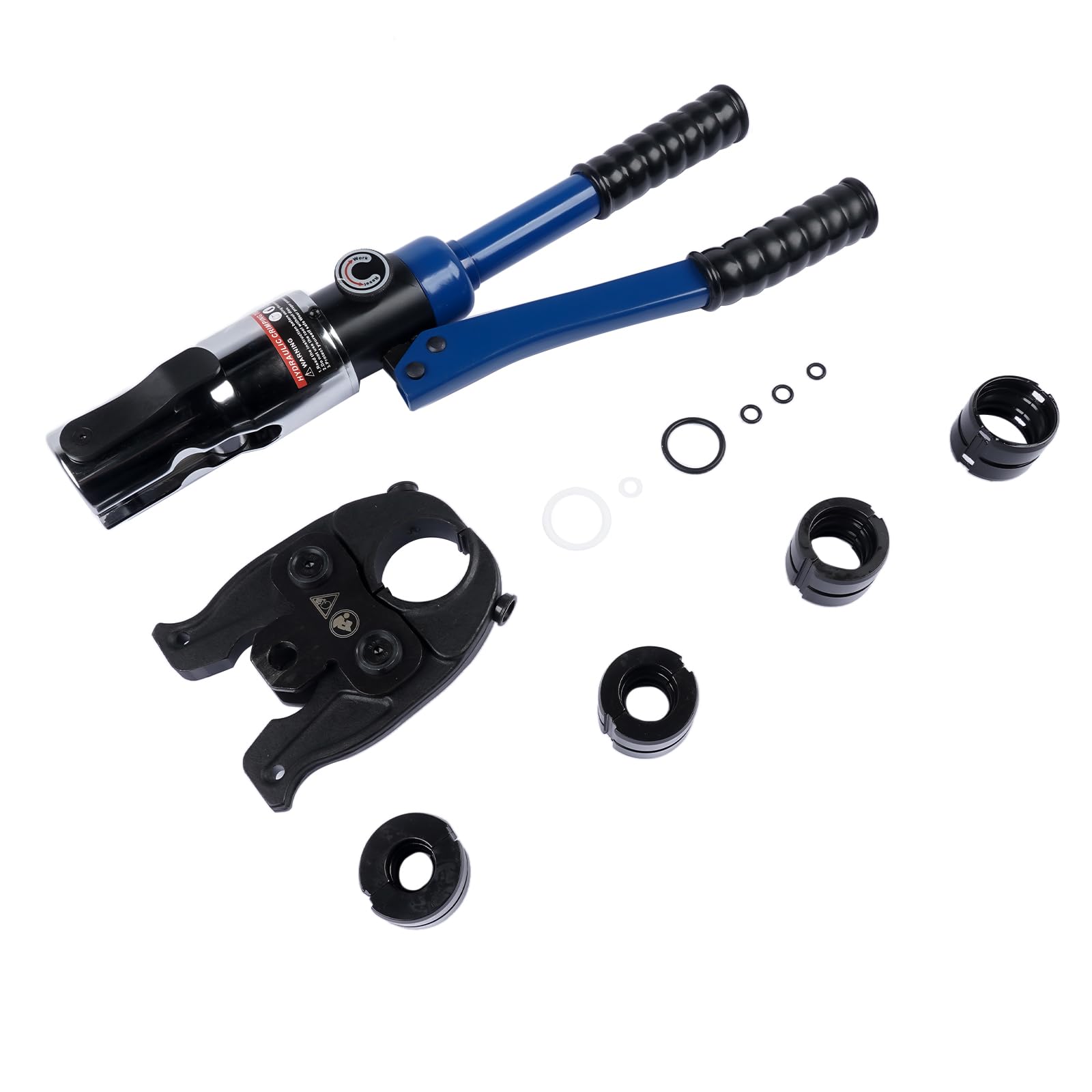 Pinza a pressa professionale (idraulica) con ganasce a pressione TH 16-20-26-32 per tubi compositi con raccordi del contorno TH
