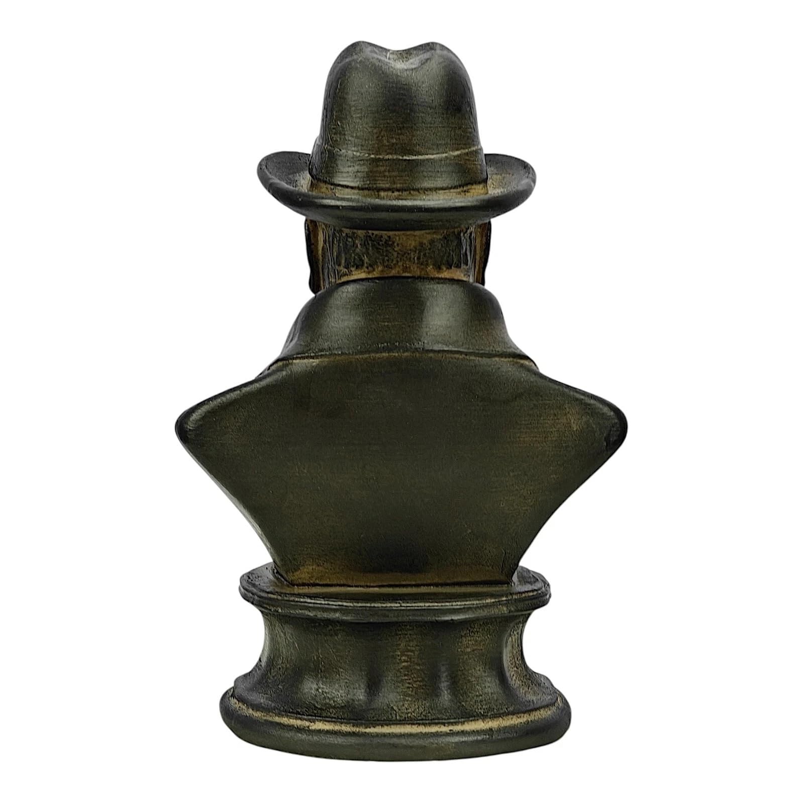 Winston Churchill popiersie statuetka brytyjskiego premiera cygaro rzeźba Moldano twardy tynk ręcznie wykonany w Grecji historyczna dekoracja 18 cm