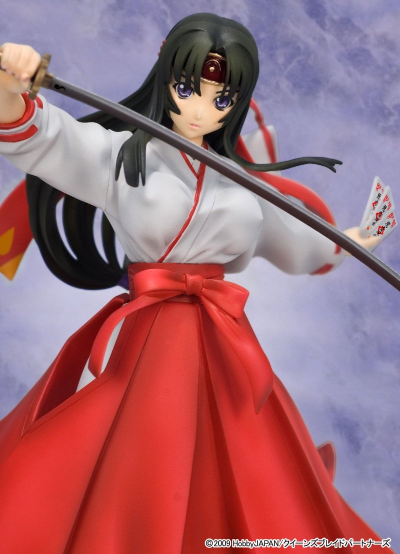 Amazon | クイーンズブレイド 武者巫女トモエ (ノンスケールPVC塗装