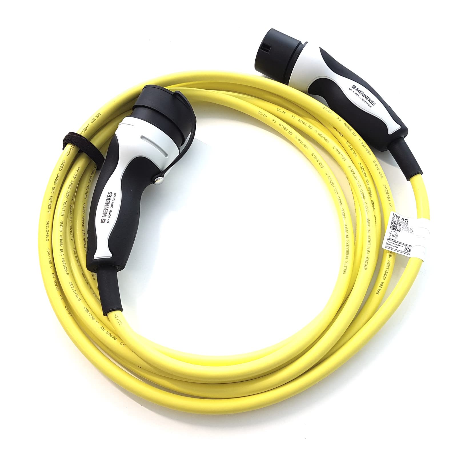 Volkswagen 1EA971639J Ladekabel AC-Kabel Mode 3 Typ 2 Ladestation  