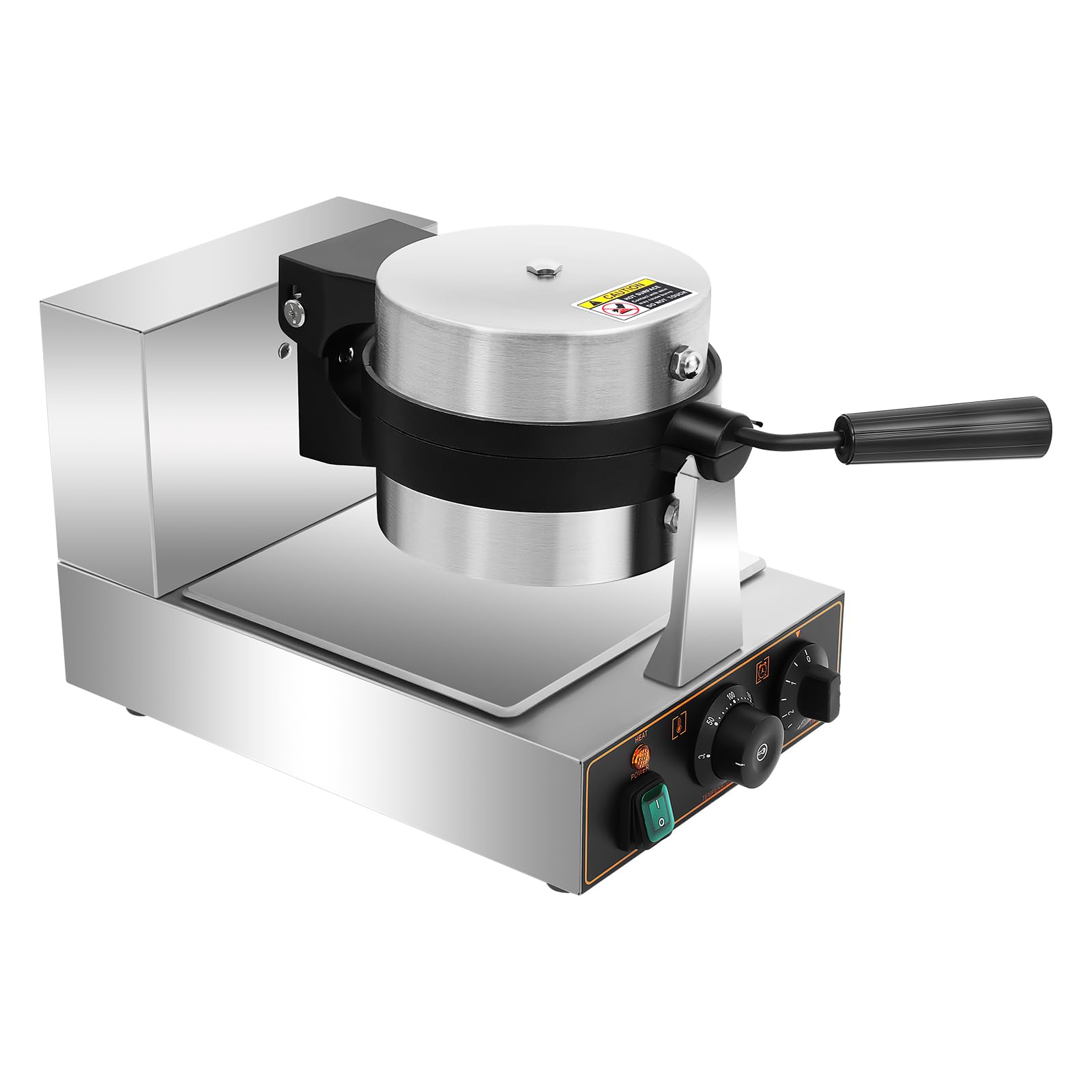 Burger Waffle Maker,Commercial Electric Burger Panini Maker Machine,Non Stick Waffle Press Machine with Time & Temp Control Stainless Steel Material for Home Kitchens Breakfast Shops Schools