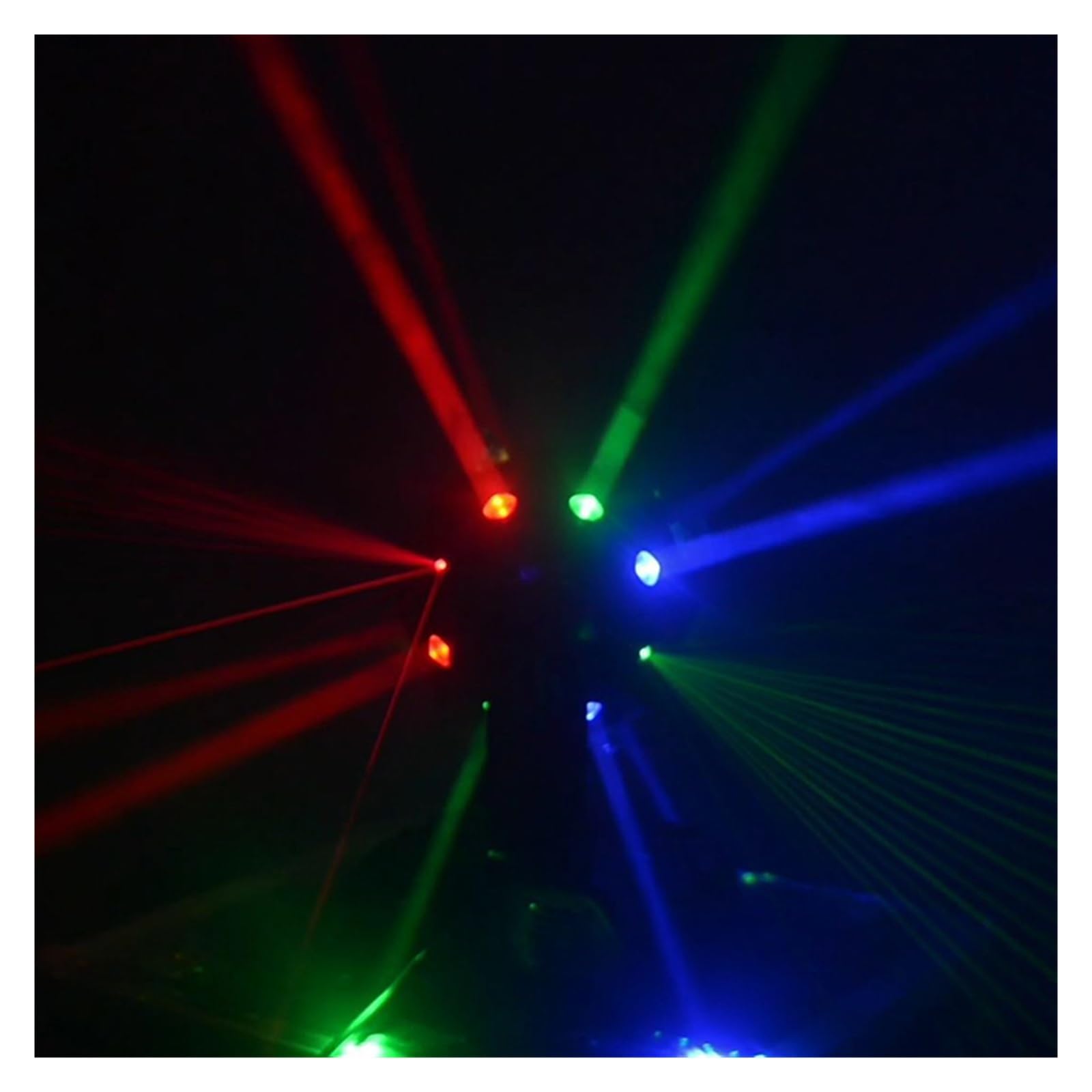 Ruchoma Głowica Świetlna Wiązka Stroboskopowa Piłka Nożna DJ Kula Dyskotekowa Na Impreza W Klubie Nocnym RGBW 4w1 LED Profesjonalne Oświetlenie Sceniczne Na imprezy i do klubów