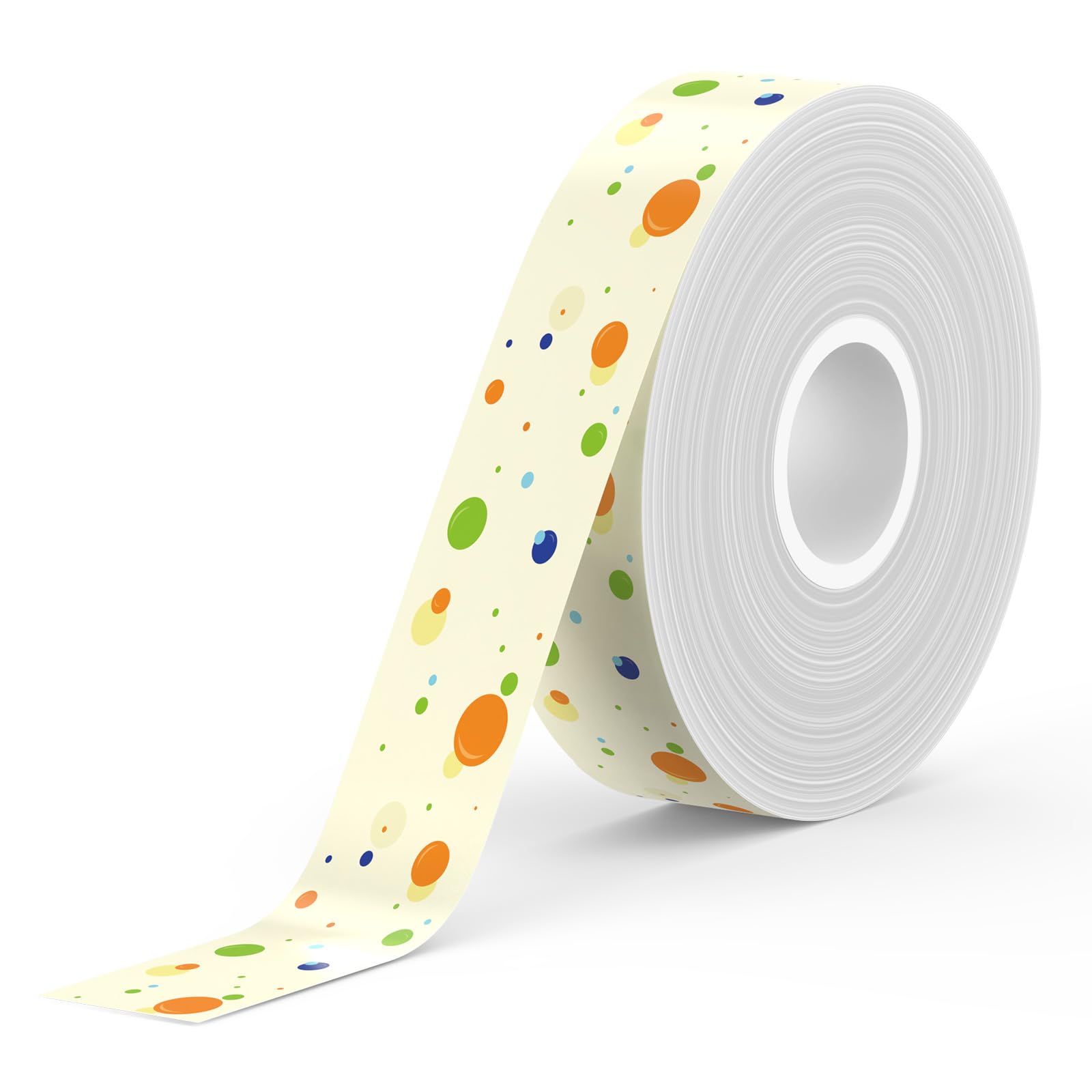 Pristar P15 étiquettes, 3 Rouleaux 12mm*40mm Ruban D'étiquettes Thermiques Autocollantes