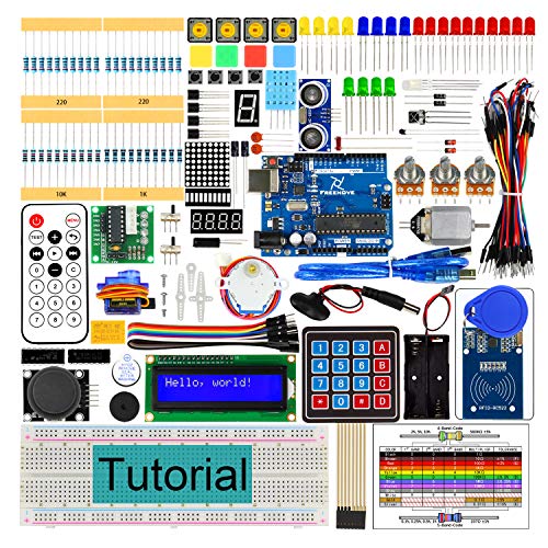 Freenove RFID Starter Kit V2.0 with R3 Board (Compatible with Arduino IDE),...