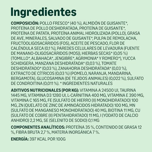 Miniatura 6 de By Amazon Alimento Seco Para Gatos Adultos Esterilizados Con Pollo Fresco, Receta Sin Cereales, 3 Kg Paquete De 1 Anteriormente Una Marca Lifelong, El Mismo Producto