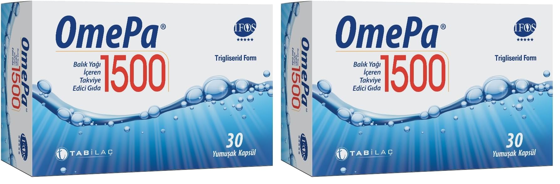Omepa 1500 30 Kapsül (2 paketi)