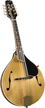 Kentucky KM-508 Artist A-Model Mandolin Gold Top Solid Spruce Top, Maple Back & Sides, Ebony Fingerboard, Smooth Action