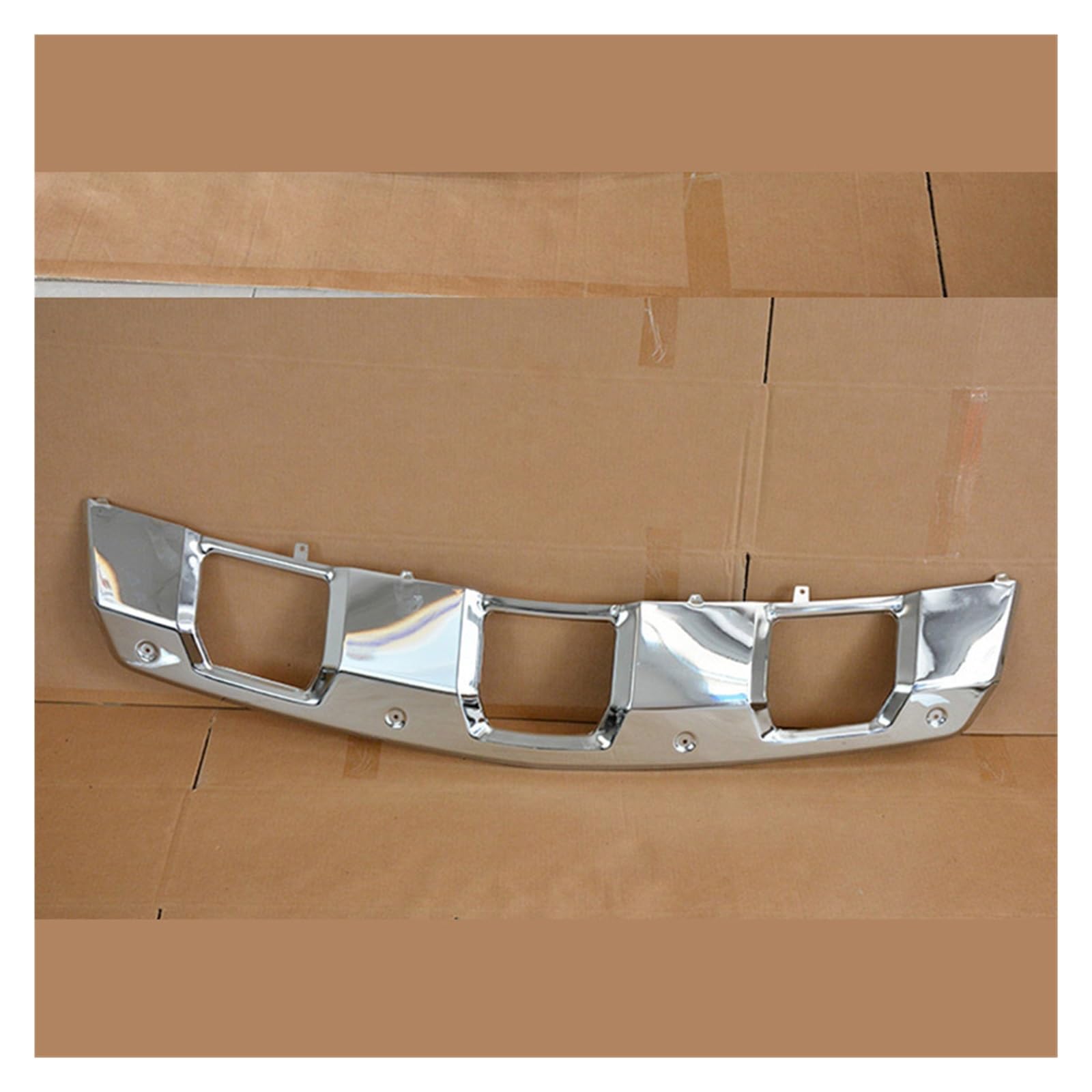 Amazon.com: A1648855223 Front Bumper Chrome Chromium Trim Lip  