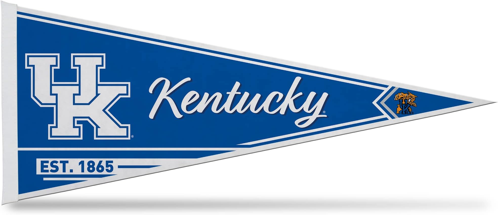 Rico Industries NCAA Classic 12" x 30" Felt Wall Décor Pennant - Great for Home/Bed Room/Man Cave Décor