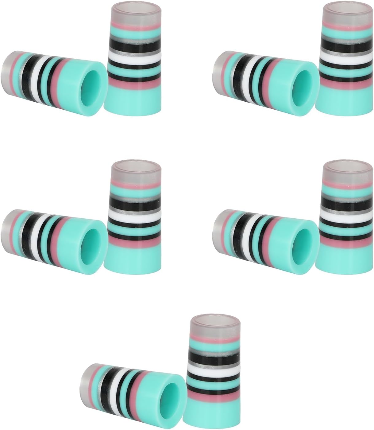 Amazon.com: HUANGTNG 10Pcs Golfing Iron Ferrules Colorful Golfing Iron ...