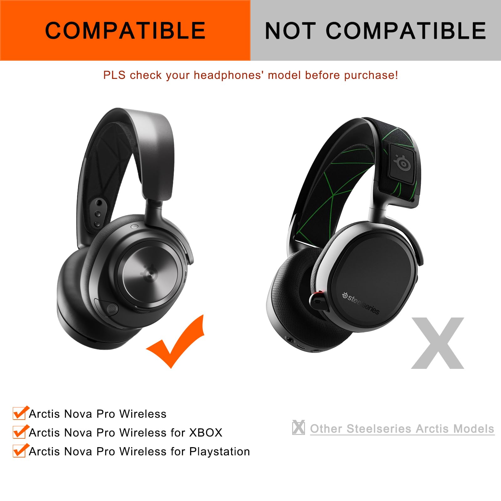 Amazon | Nova Pro ワイヤレスイヤーパッド 改良版イヤークッション