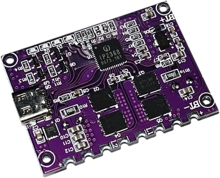 IP2368 Bidirectional 100w High-Speed Charging Support Module Buck-Boost Type-C Interface 4S-Thitium Battreriy Optimized Power High-Speed Charging Support Board New 2026 Electronic & Accessories