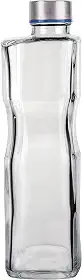Euro Home - Garrafa de Vidro 1 litro H2O - VDR7269