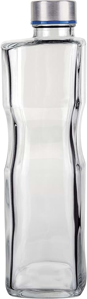 Euro Home - Garrafa de Vidro 1 litro H2O - VDR7269