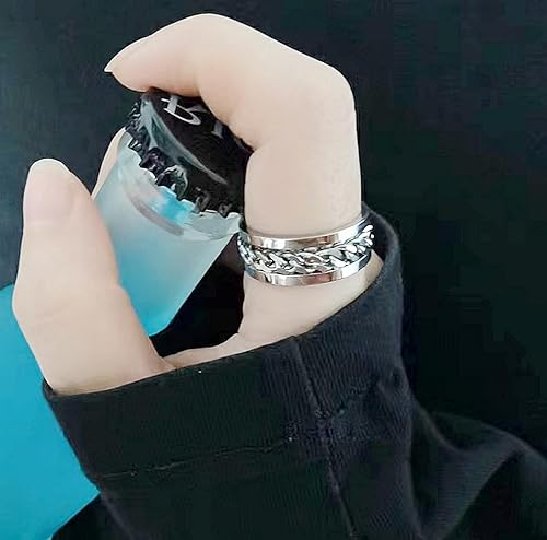 Miniatura 4 de Anillo abridor de cerveza, 2 anillos abrebotellas de cerveza para mujeres, anillo abridor de botellas de cerveza, abridor de anillos de cerveza