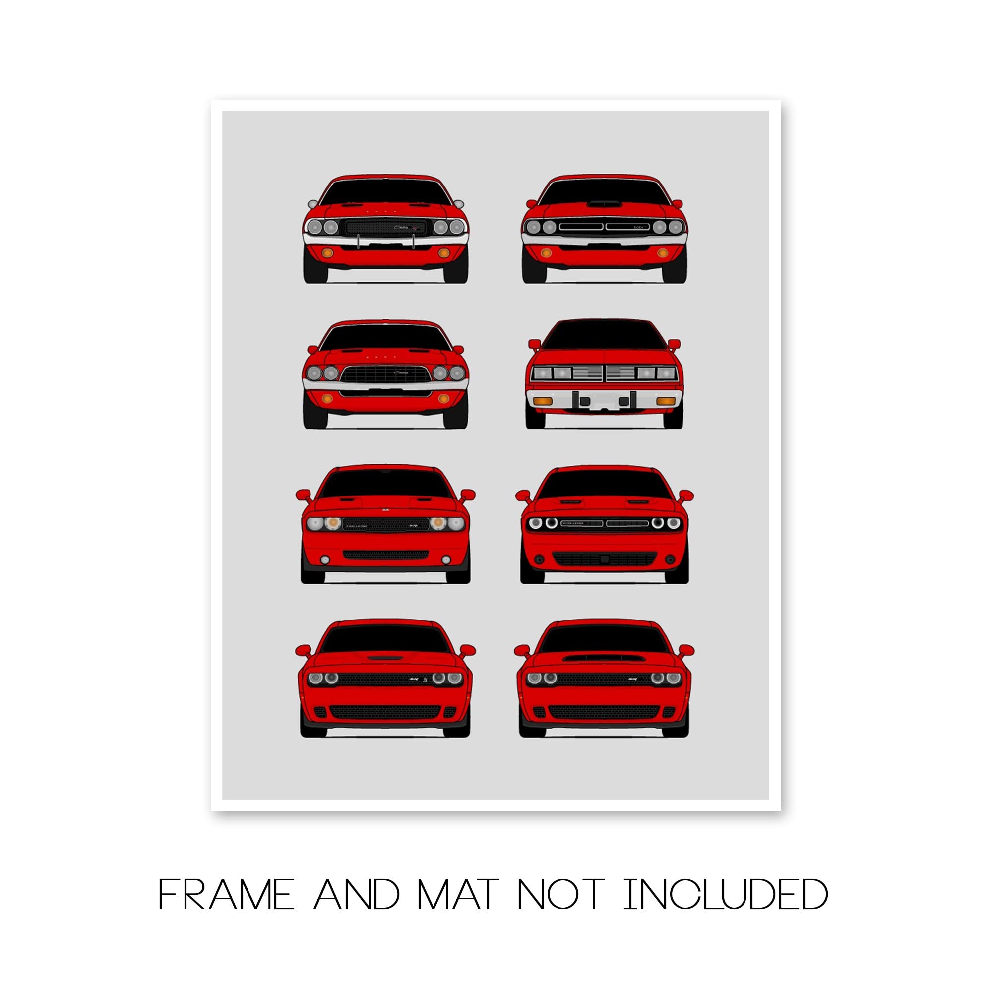 CHALLENGER ALL BREEDERS A2 ポスター チャレンジャー ポスター☆1970 ダッジ・チャレンジャー レア広告ポスター - メルカリ