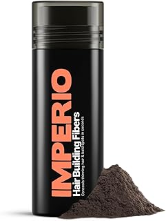 IMPERIO Hair Building Fibers for Thinning Hair - 26g Premium Hair Fibers for Women & Men - Dark Brown