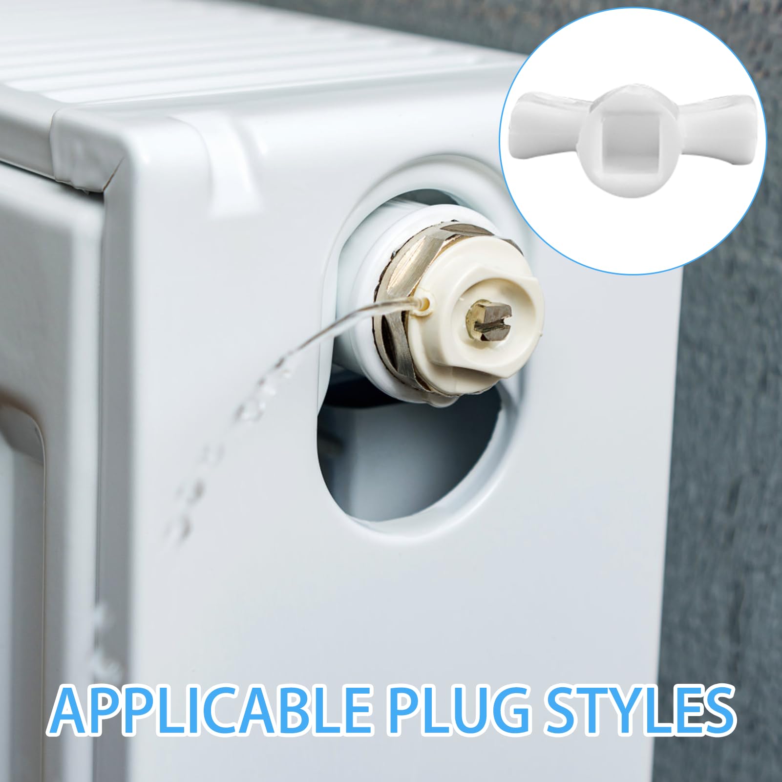 CHIAVE RADIATORE A Gradini Professionale Perfetta Per Valvole Radiatore - Foto 6