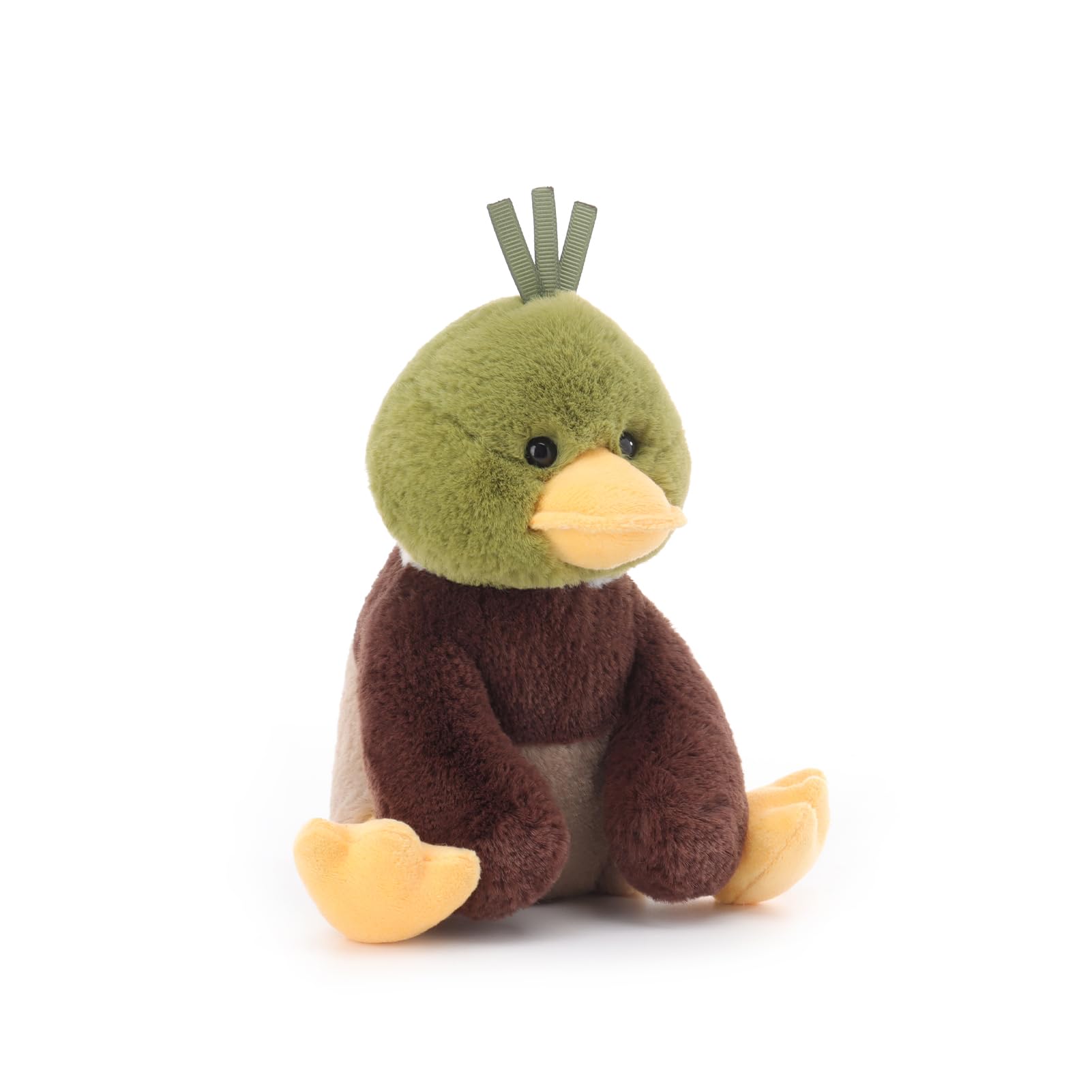 Apricot Lamb Sunshine Mallard Duck Plushies Stuffed Animals for Baby Girl and Boy Soft Cute Plush Toys for Kids 6.3 Inches - Image 2