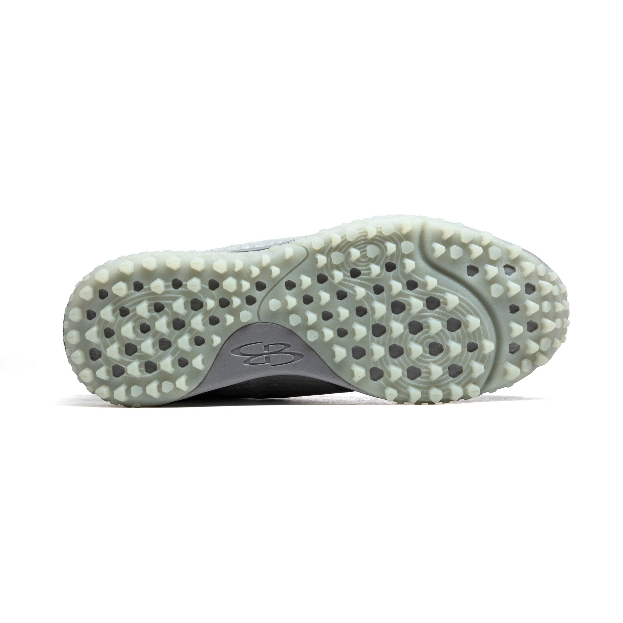 Boombah Viper Pureknit Women's Turf - Status - Gray/White - Size 10.5