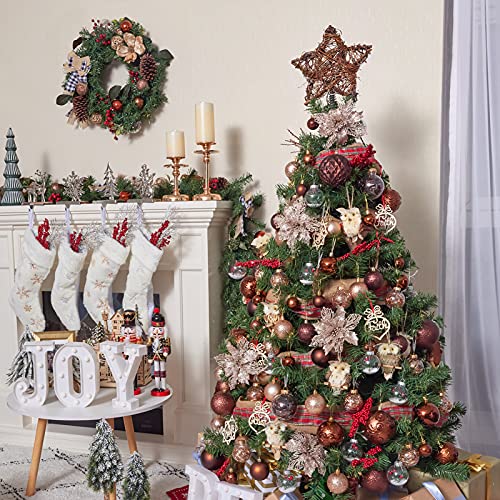 Wbhome 5Ft Premium Spruce Hinged Artificial Christmas Tree, 420 Branch Tips, Unlit, Green, (Xmt-0003-50) #TOP3