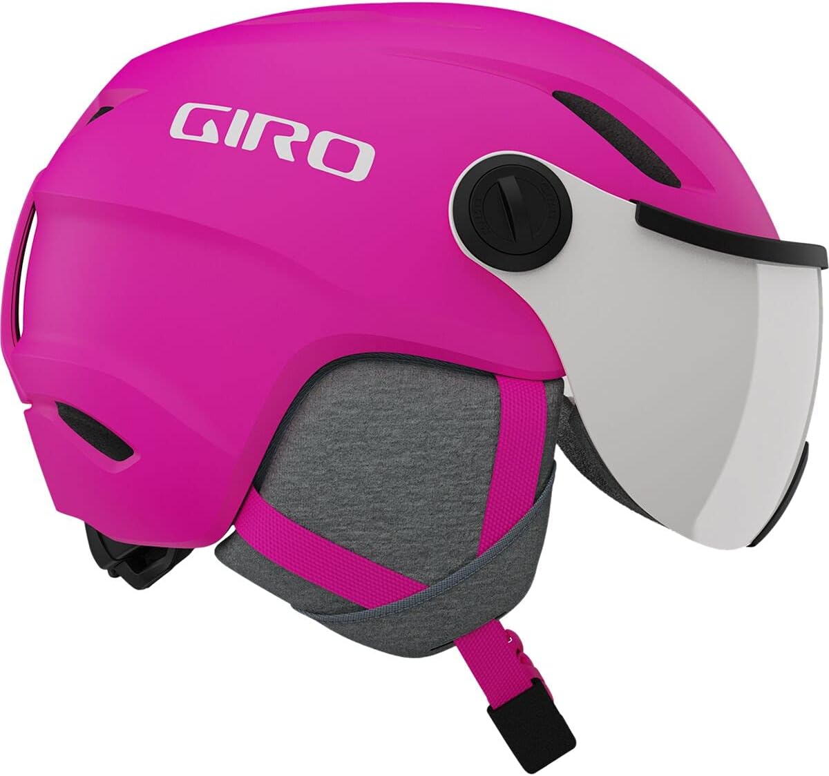 Giro Buzz MIPS Kids Ski Helmet - Snowboard Helmet with Integrated Goggle Shield/Visor for Kids, Toddlers, Boys & Girls