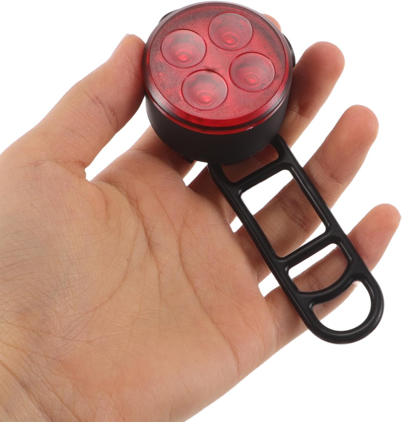 UKCOCO Rechargeable Bike Rear Light and Front Headlight Set, Waterproof LED Cycling Taillight Reflector for Night Riding, Mountain and Road Bike Safety Warning Lights