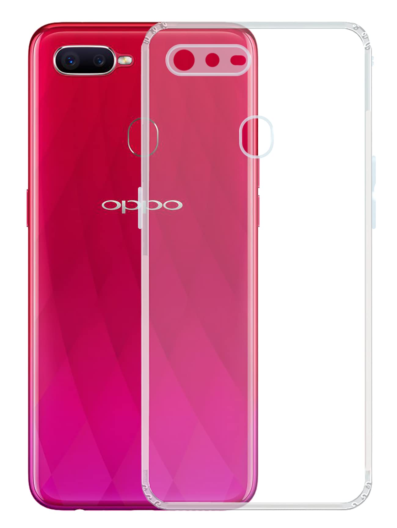 YOFO Rubber Shockproof Soft Transparent Back Cover for REALME 2 / Oppo A5 (B07QNKNVTZ) Amazon Price History, Amazon Price Tracker