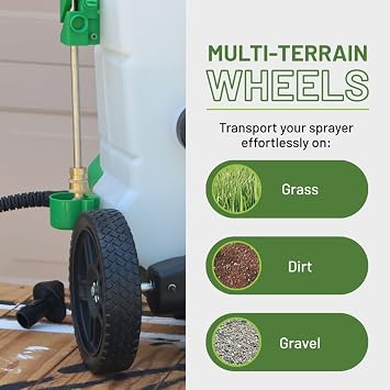 Heavy Duty Trolley for 4-Gallon FlowZone & SprayMate Backpack Sprayers