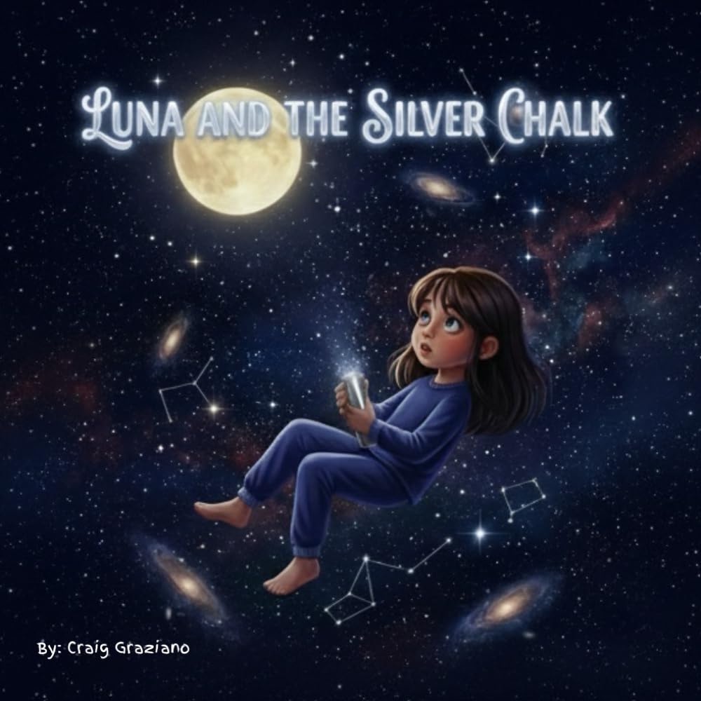 Luna and The Silver Chalk: KIDS BOOK, LUNA AND THE SILVER CHALK, MYSTERIOUS WORLD COMES INTO VIEW. MAGICAL CHALK. ADVENTURE