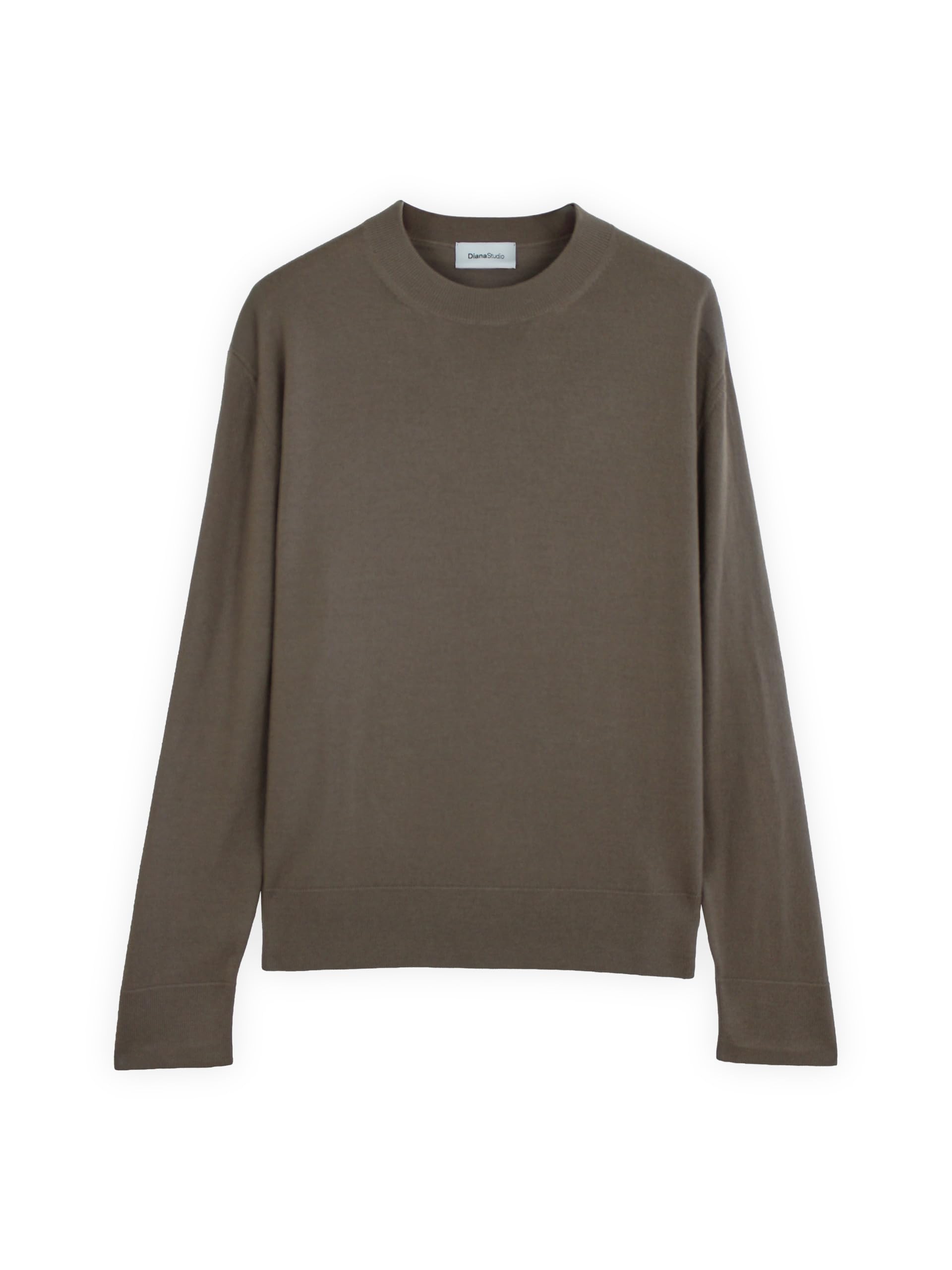 Diana Studio Herren Rundhalspullover aus Cashmere und Merinowolle Pullover Sweater