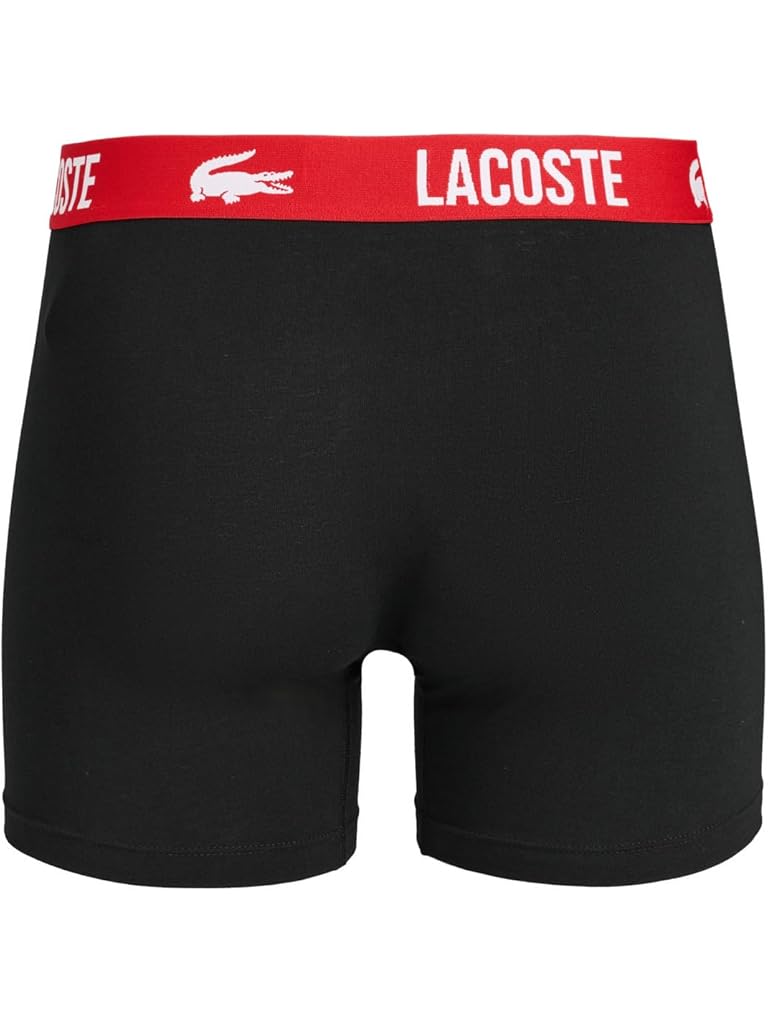 Black Lacoste 5-pack Boxer Briefs