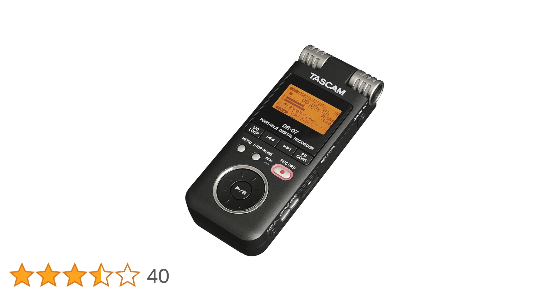 Amazon.co.jp: TASCAM ICレコーダー DR-07 : 文房具・オフィス用品