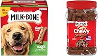 Vista 18 de Milk-Bone Original Dog Treats Galletas para Perros Grandes, 10 Libras (El Embalaje Puede Variar)