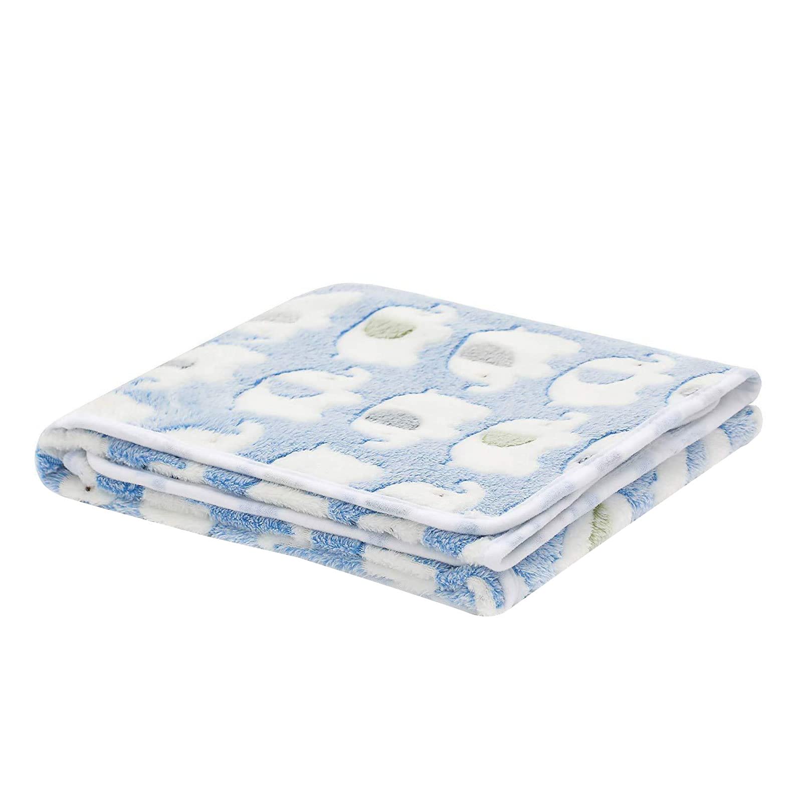 HDOYTXXM Pet Dog Throw Bedding Blanket Warm Kennel Mattress Pilling-Resistant Bed Blanket Cushion for Pet Blankets for Large Chew Proof Blankets for Washable