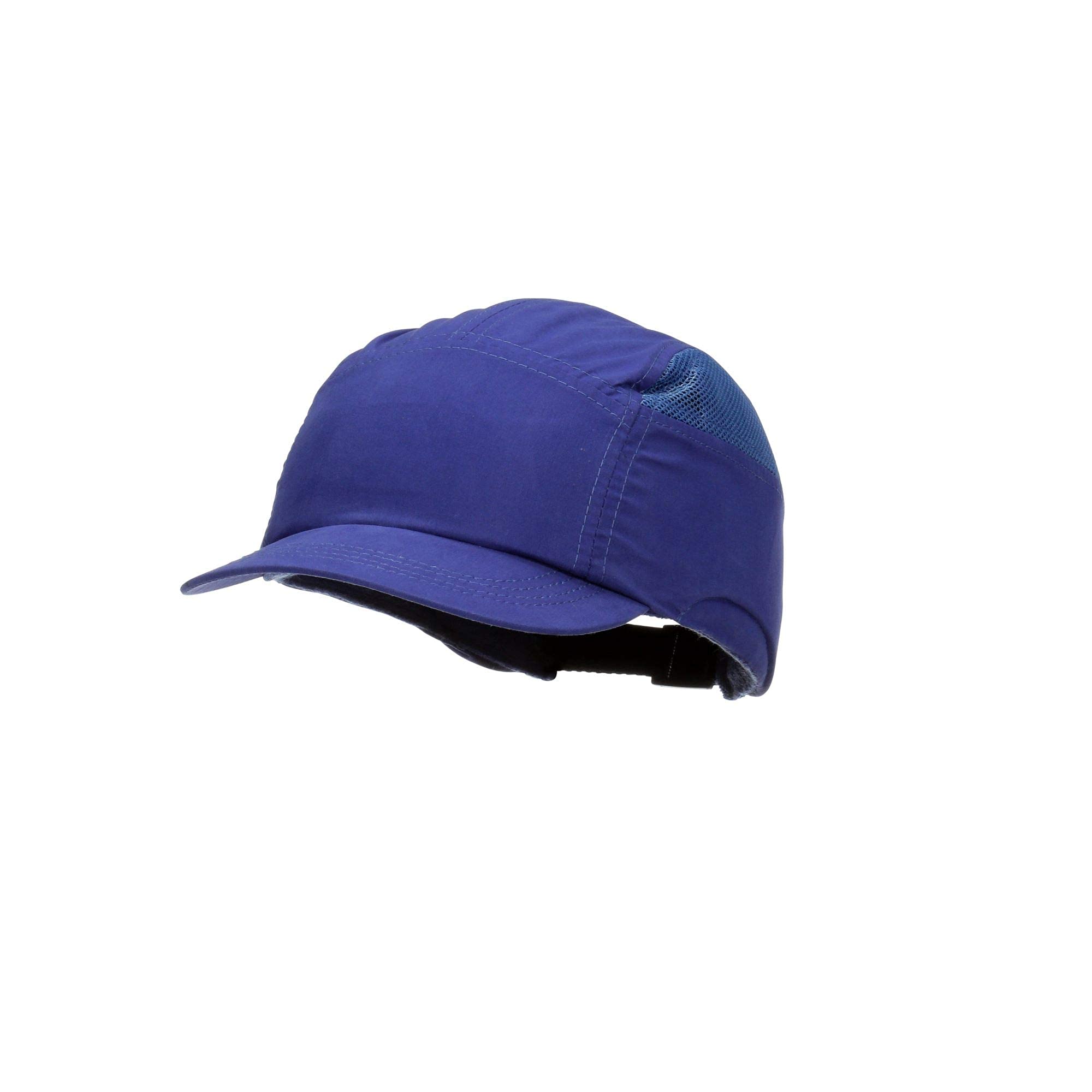 3MFirst Base + Bump Cap / Safety Cap, EN812 Protection, Royal Blue, Reduced Peak (55mm)